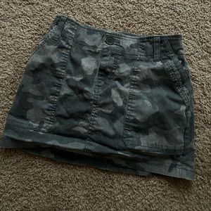 Mini cargo skirt.